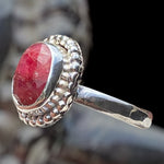 Handmade Ruby Ring