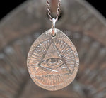 Handmade The Eye of Providence - All Seeing Eye Pendant