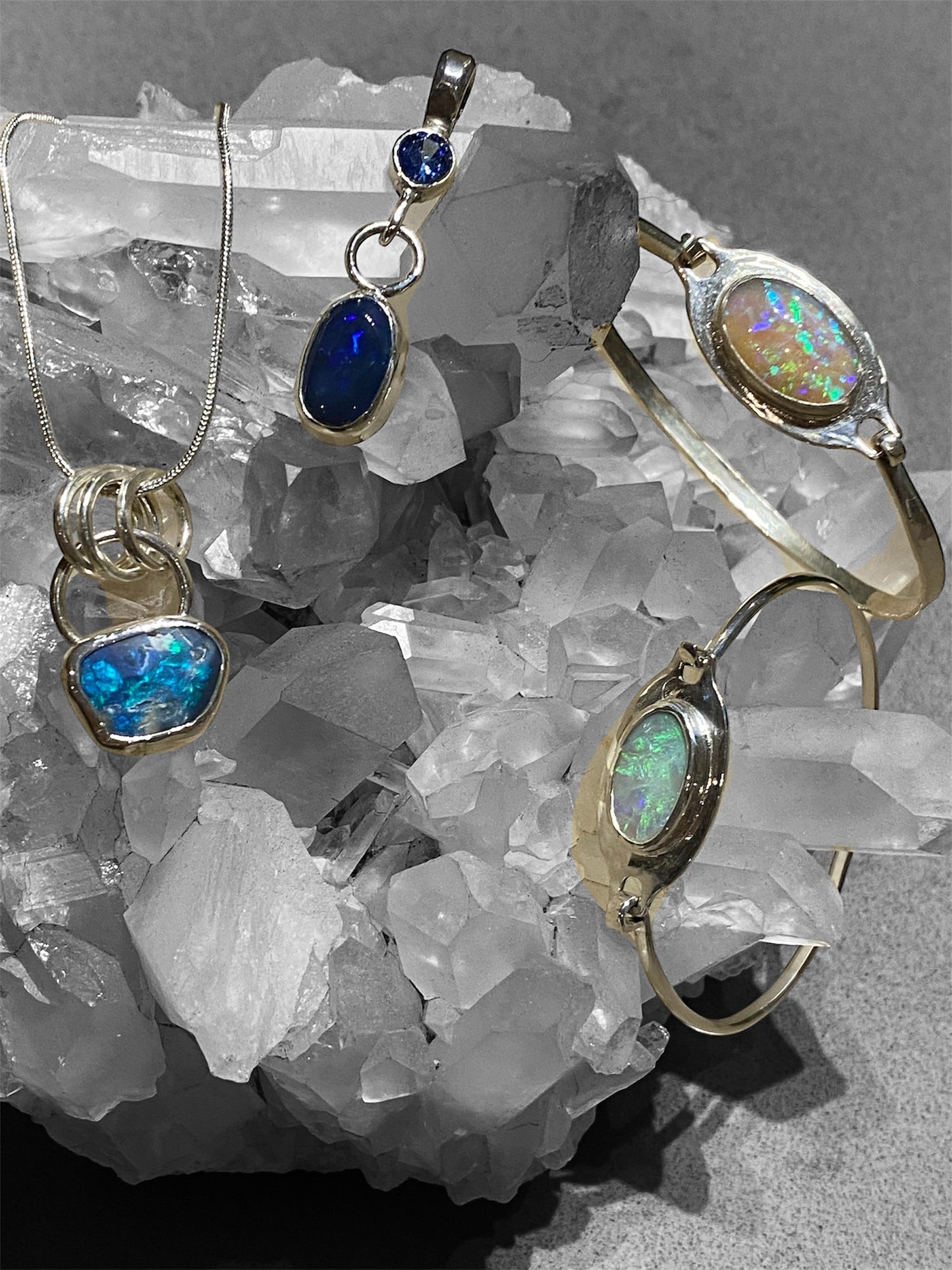 Custom made jewellery for Keryn Sterling Silver Rings, Cuff & Pendants sold