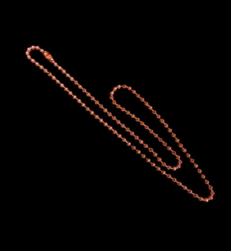 Handcrafted Copper Chain Varieties 50cm