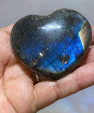 Natural Gemstone heart carving varieties