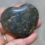 Natural Gemstone heart carving varieties