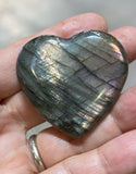 Natural Gemstone heart carving varieties