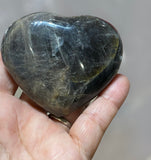 Natural Gemstone heart carving varieties