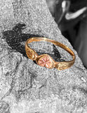 Antique 10k Yellow and Rose Gold Sweet heart Ring