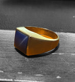 Vintage 14k Gold Star Sapphire Ring