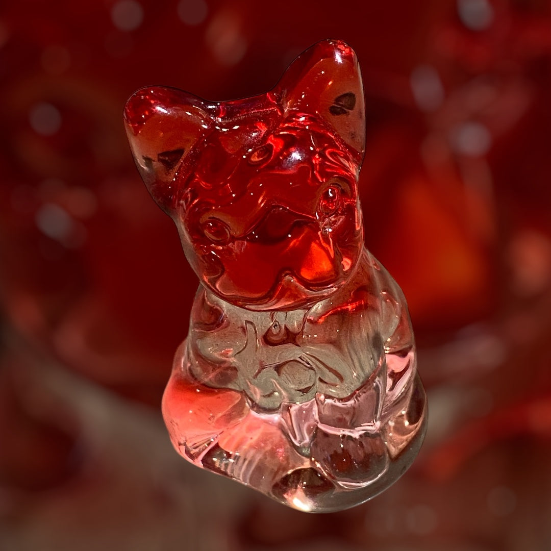 French Bulldog Carvings Figurines