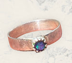Handmade Qld Boulder Opal Ring