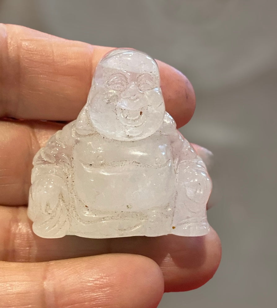 Obsidian & Quartz Buddha Statue Varities