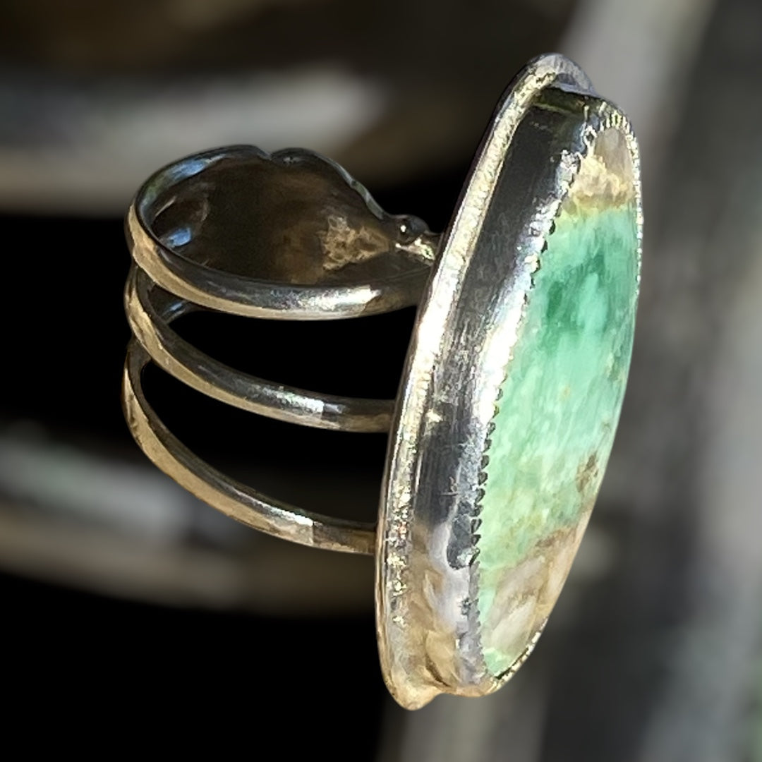 Handmade Variscite Ring sold