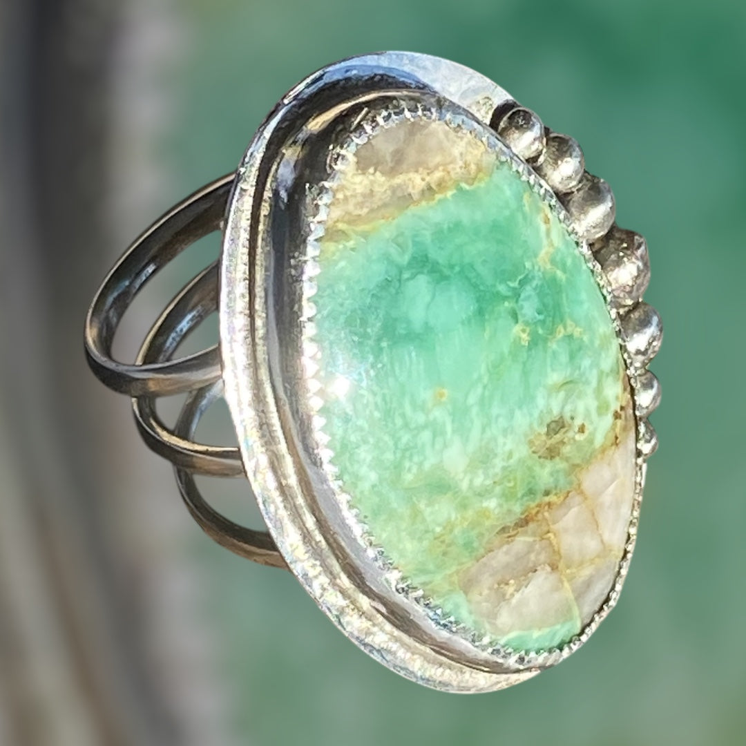 Handmade Variscite Ring sold