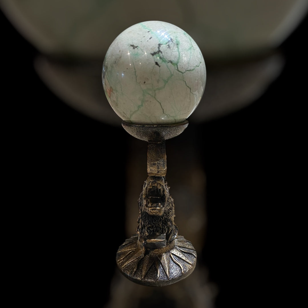 Howling Wolf Sphere Stand