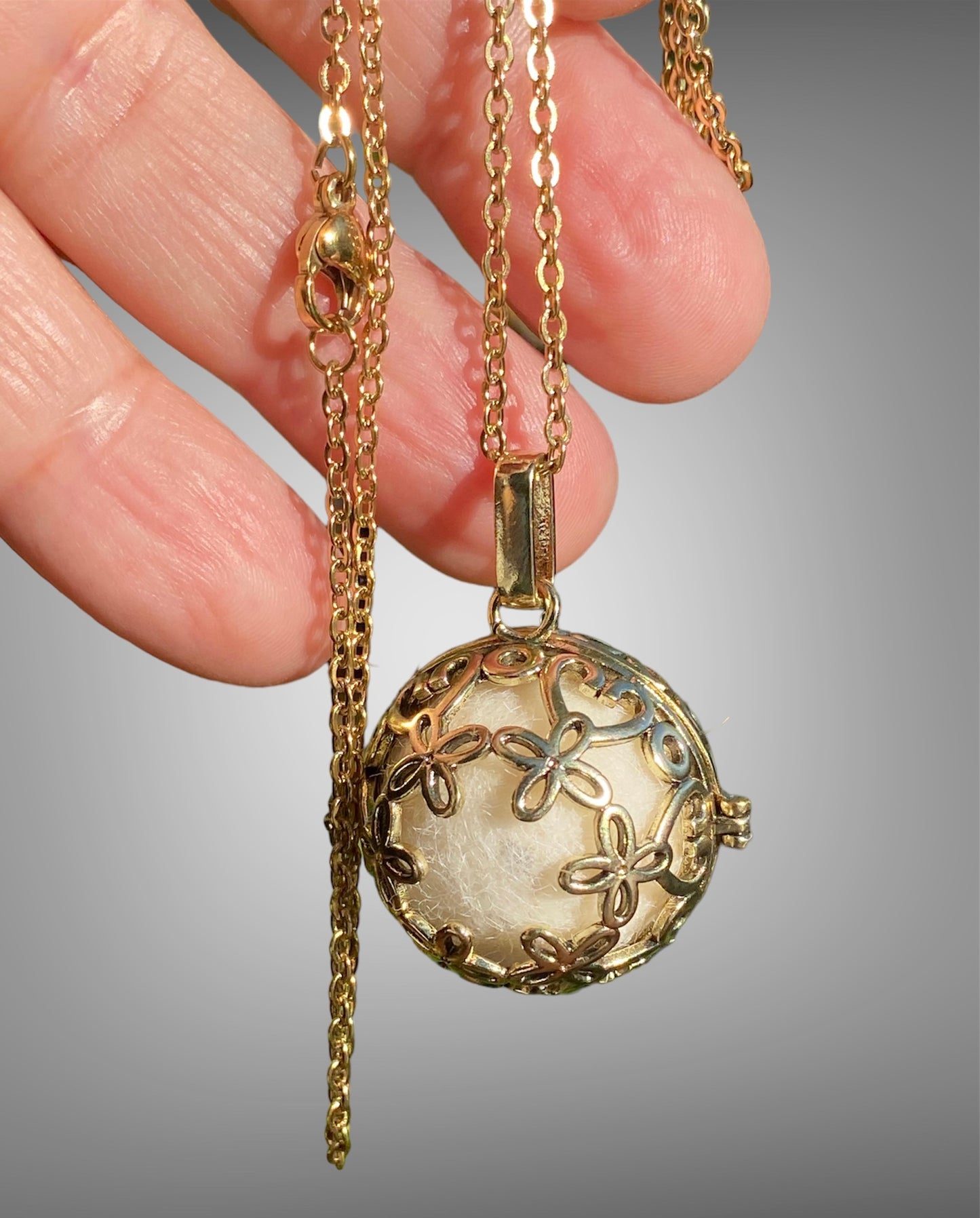 Aromatherapy Essential Oil Diffuser Locket Necklace