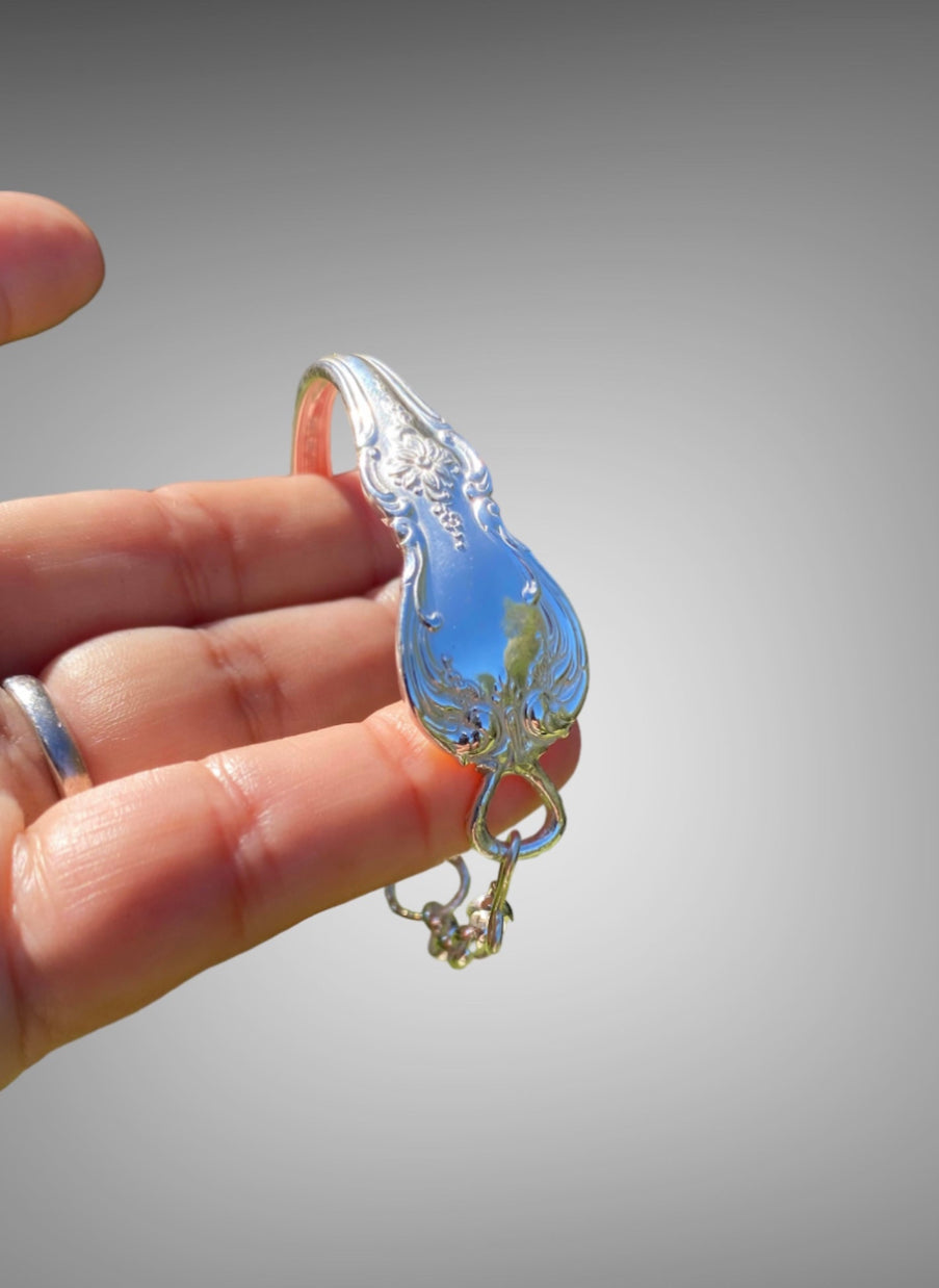 Bespoke Larimar Sterling Silver Bracelet