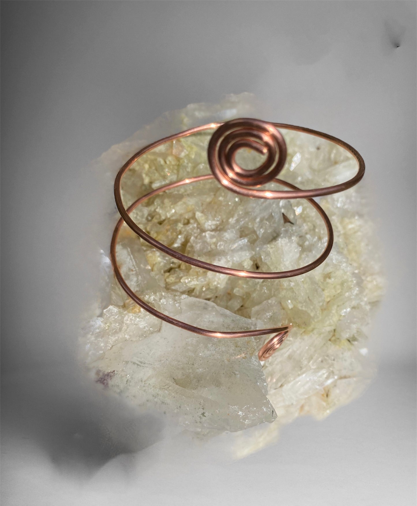 Handmade Copper Unalome Bracelets