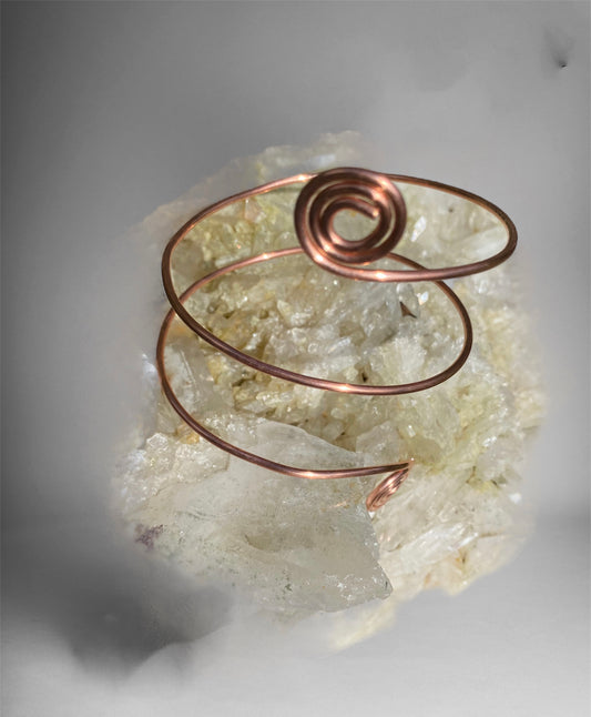 Handmade Copper Unalome Bracelets