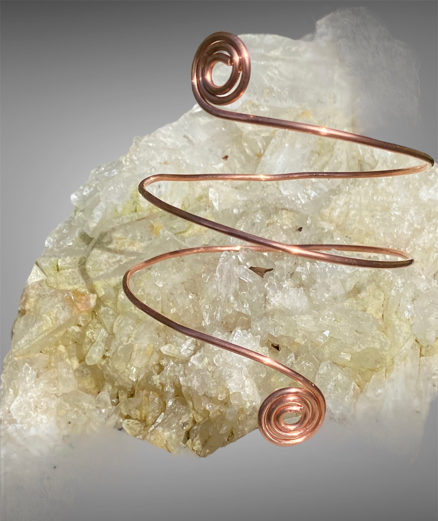 Handmade Copper Unalome Bracelets