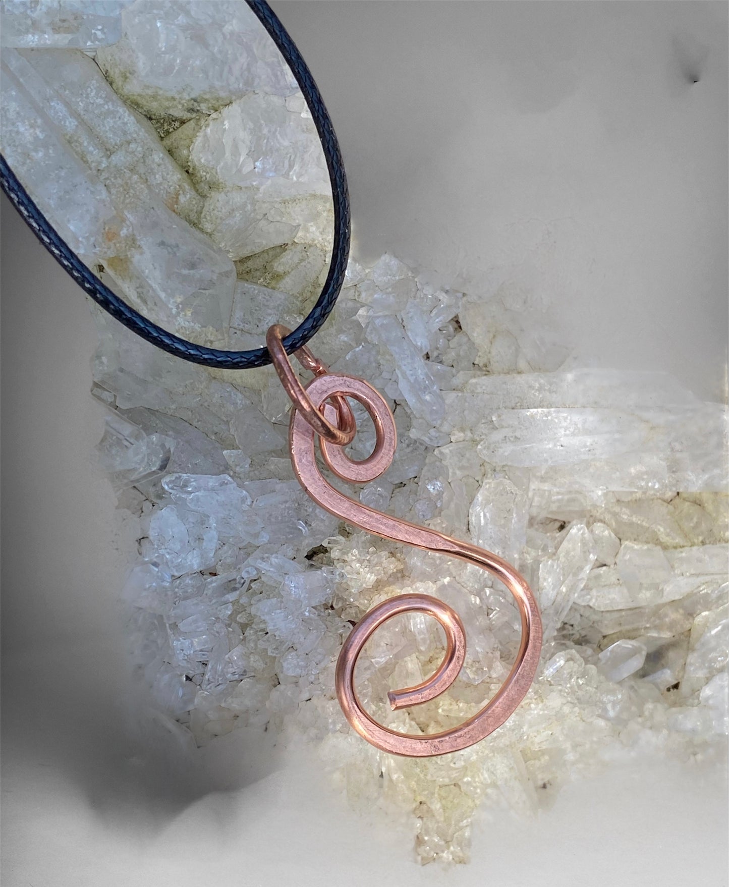 Handmade Copper Unalome Pendants