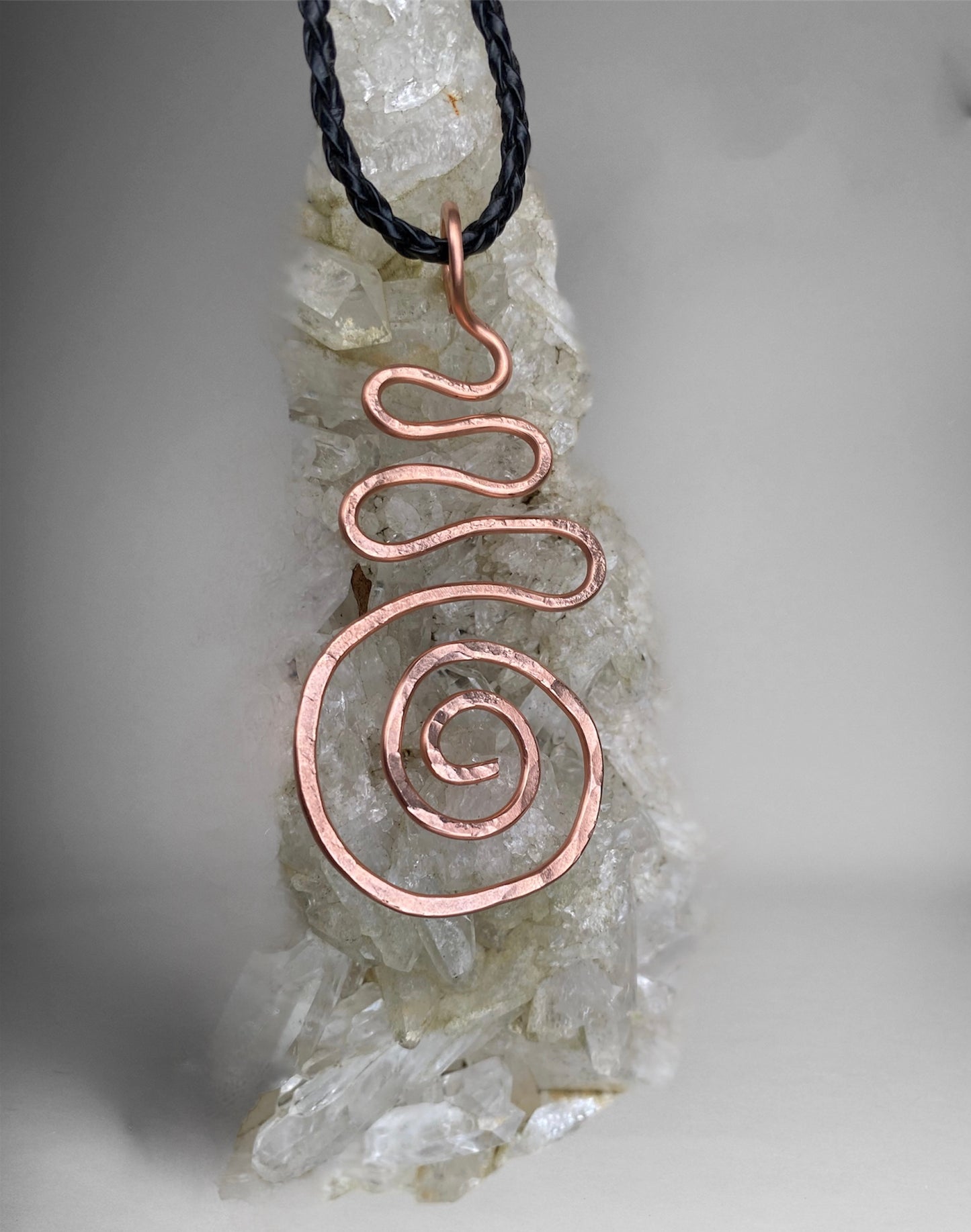 Handmade Copper Unalome Pendants