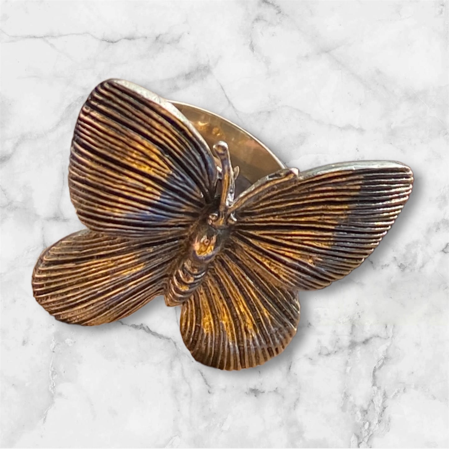 Sterling Silver Butterfly Ring