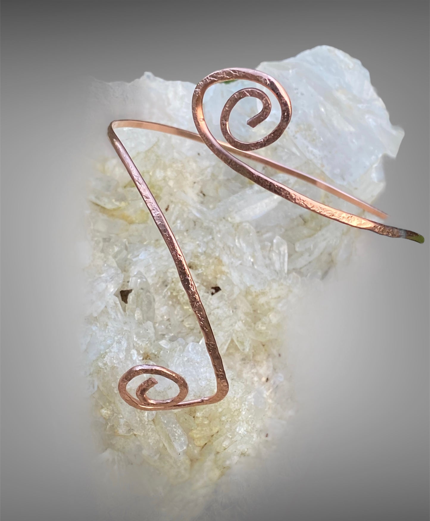 Handmade Copper Unalome Bracelets