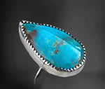 Handmade Kingman Turquoise Ring