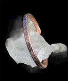 Hand Forged Copper Cuff Bracelet