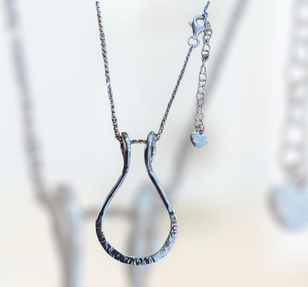 Handmade Sterling Silver Ring Keeper Pendant sold