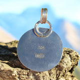 Custom made Ruby in Fuchsite Pendant