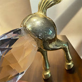 SWAROVSKI MANON CRYSTAL FIGURINE Prancing Horse 1984