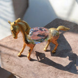 SWAROVSKI MANON CRYSTAL FIGURINE Prancing Horse 1984