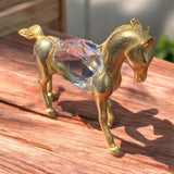 SWAROVSKI MANON CRYSTAL FIGURINE Prancing Horse 1984