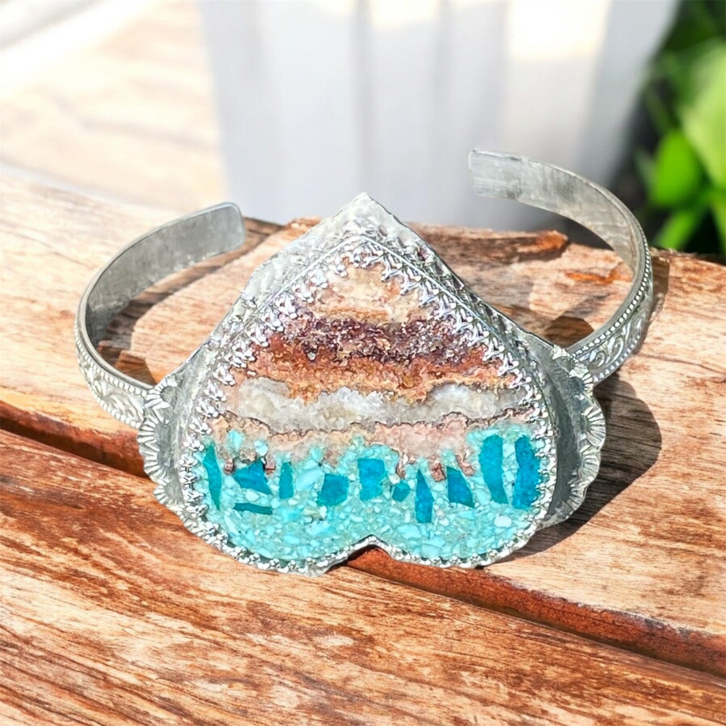 Hand Fabricated Sterling Silver Cuff Bracelet