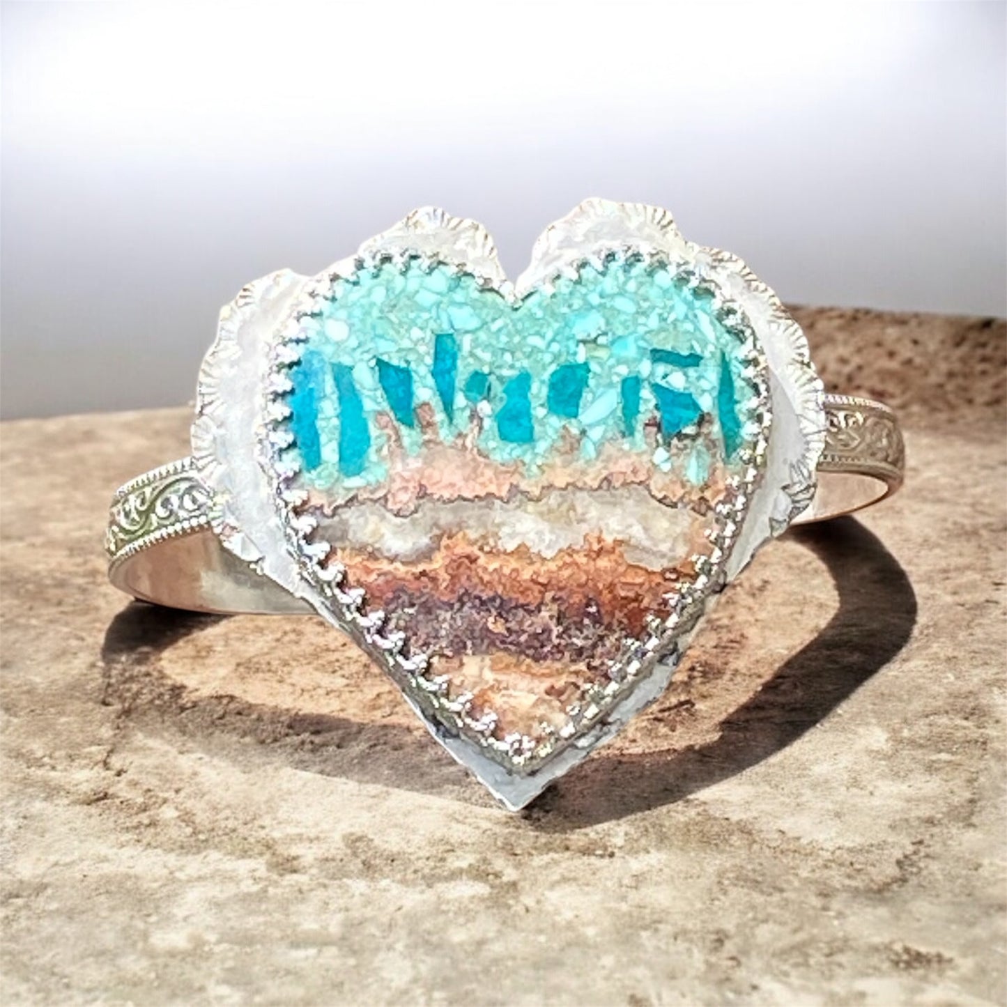 Hand Fabricated Sterling Silver Cuff Bracelet