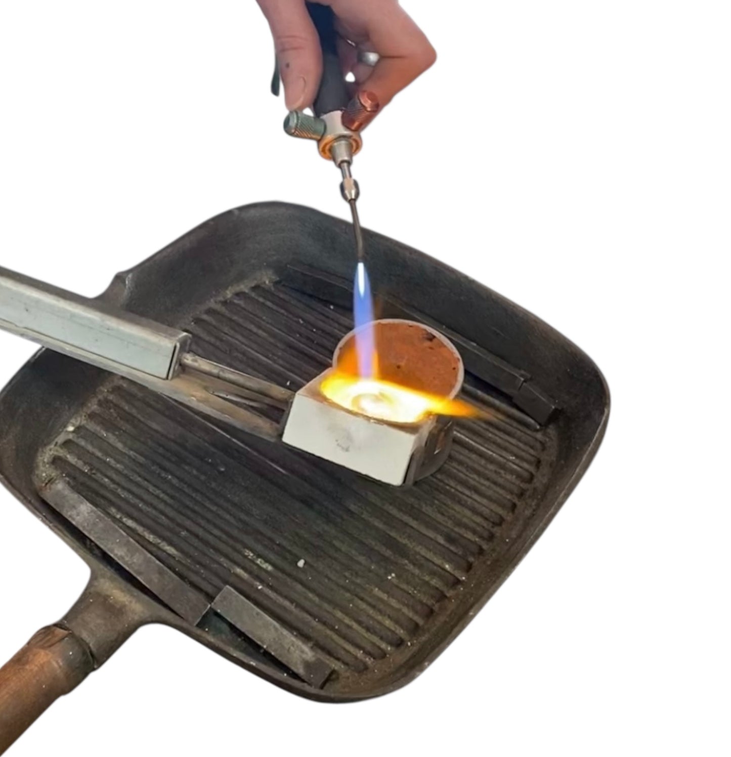 Sand Cast Sterling Silver Wave Ring – Size 11.25