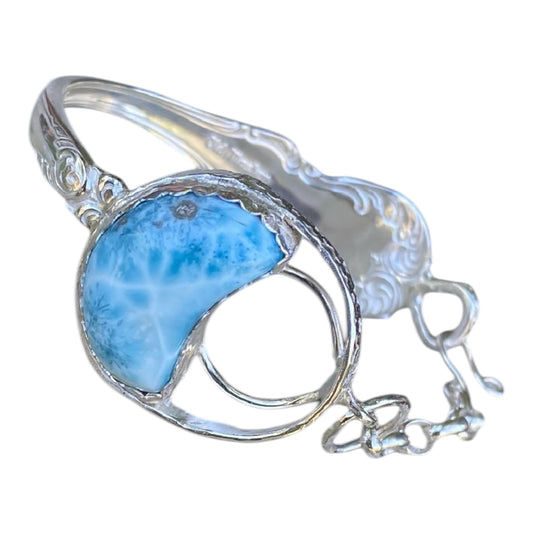 Larimar Sterling Silver Bracelet