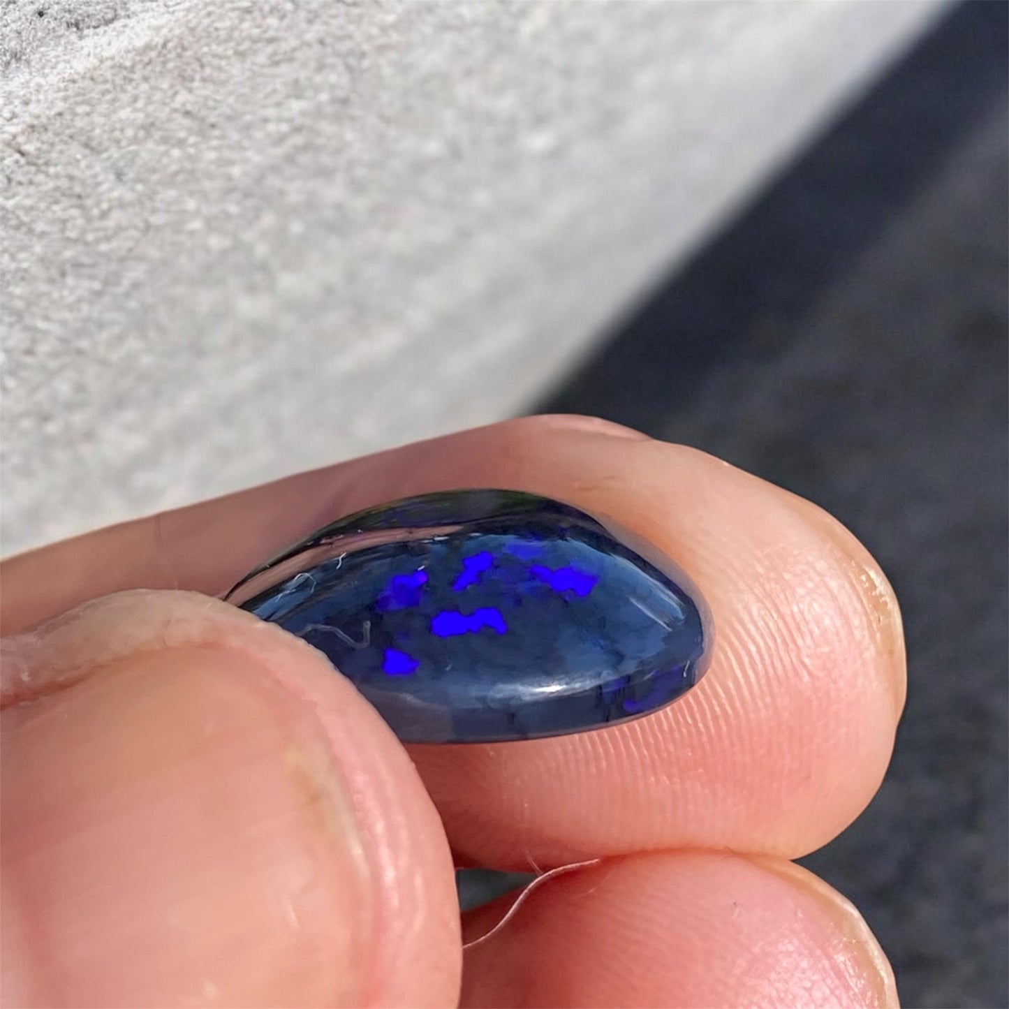 Lightning Ridge Black Opal 6.45ct Natural Solid Australian Opal