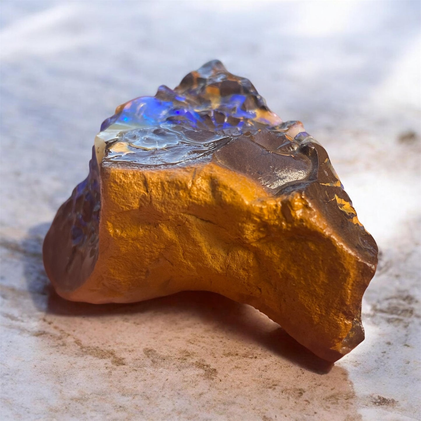 Natural Queensland Boulder Matrix Opal Specimen 360ct