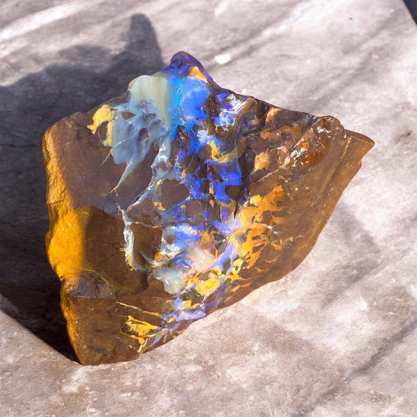 Natural Queensland Boulder Matrix Opal Specimen 360ct