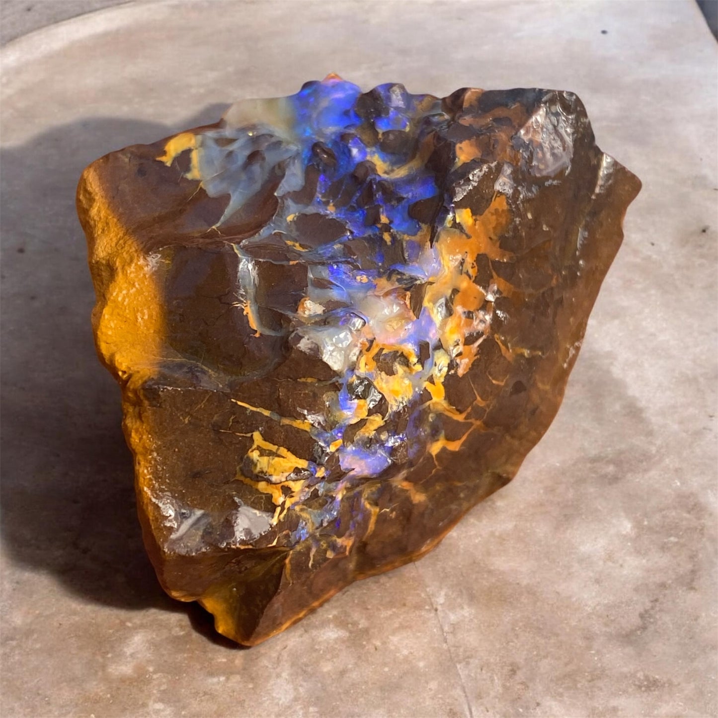 Natural Queensland Boulder Matrix Opal Specimen 360ct