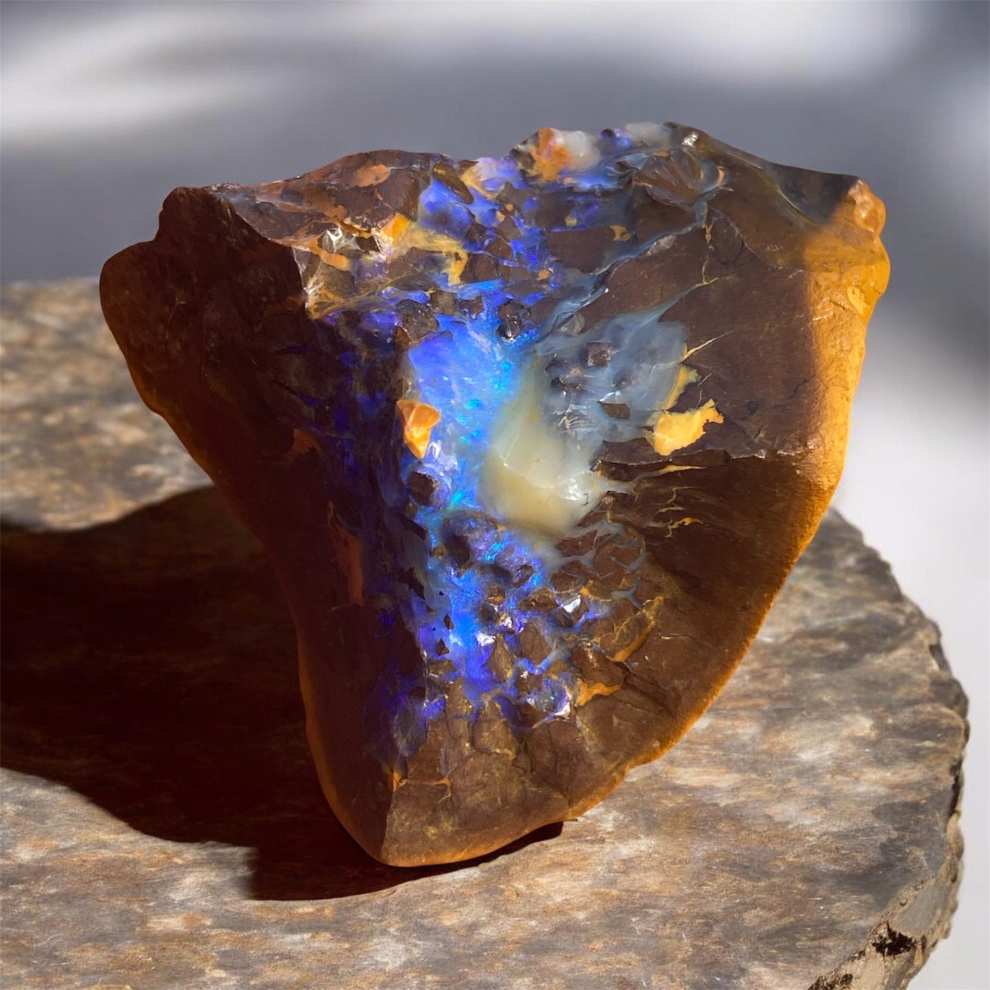 Natural Queensland Boulder Matrix Opal Specimen 360ct