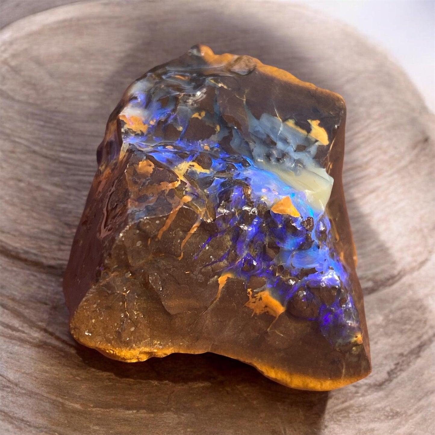 Natural Queensland Boulder Matrix Opal Specimen 360ct