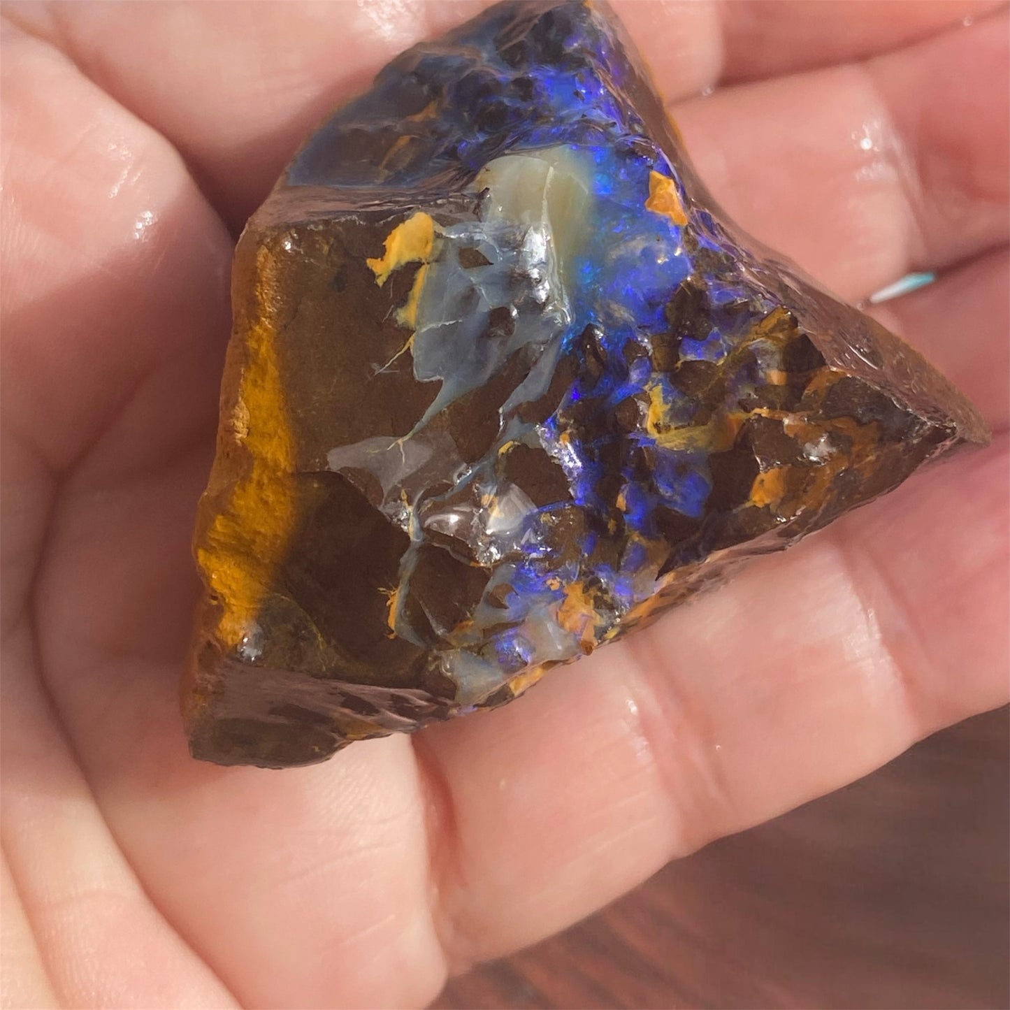 Natural Queensland Boulder Matrix Opal Specimen 360ct