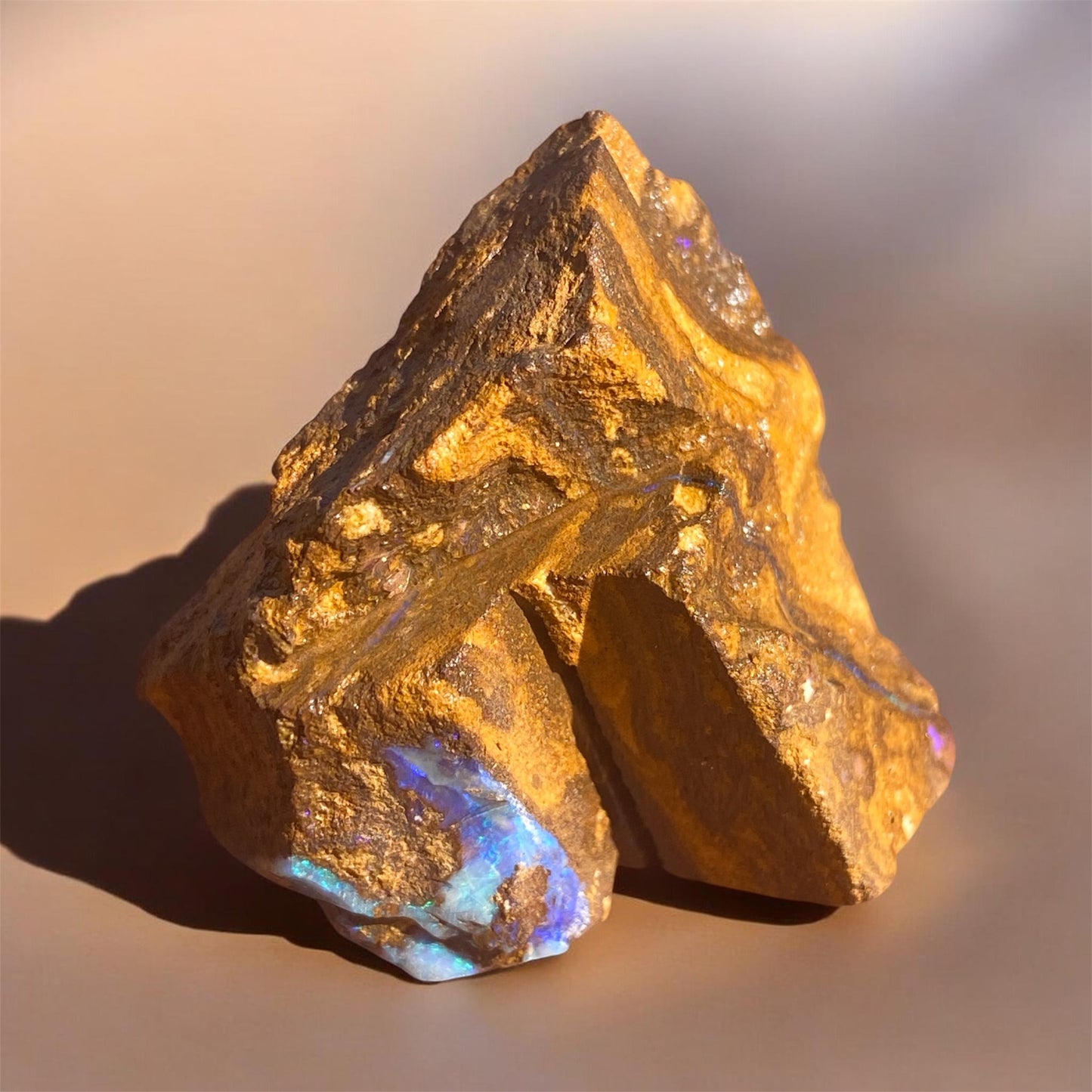 Natural Queensland Boulder Opal Specimen 123ct