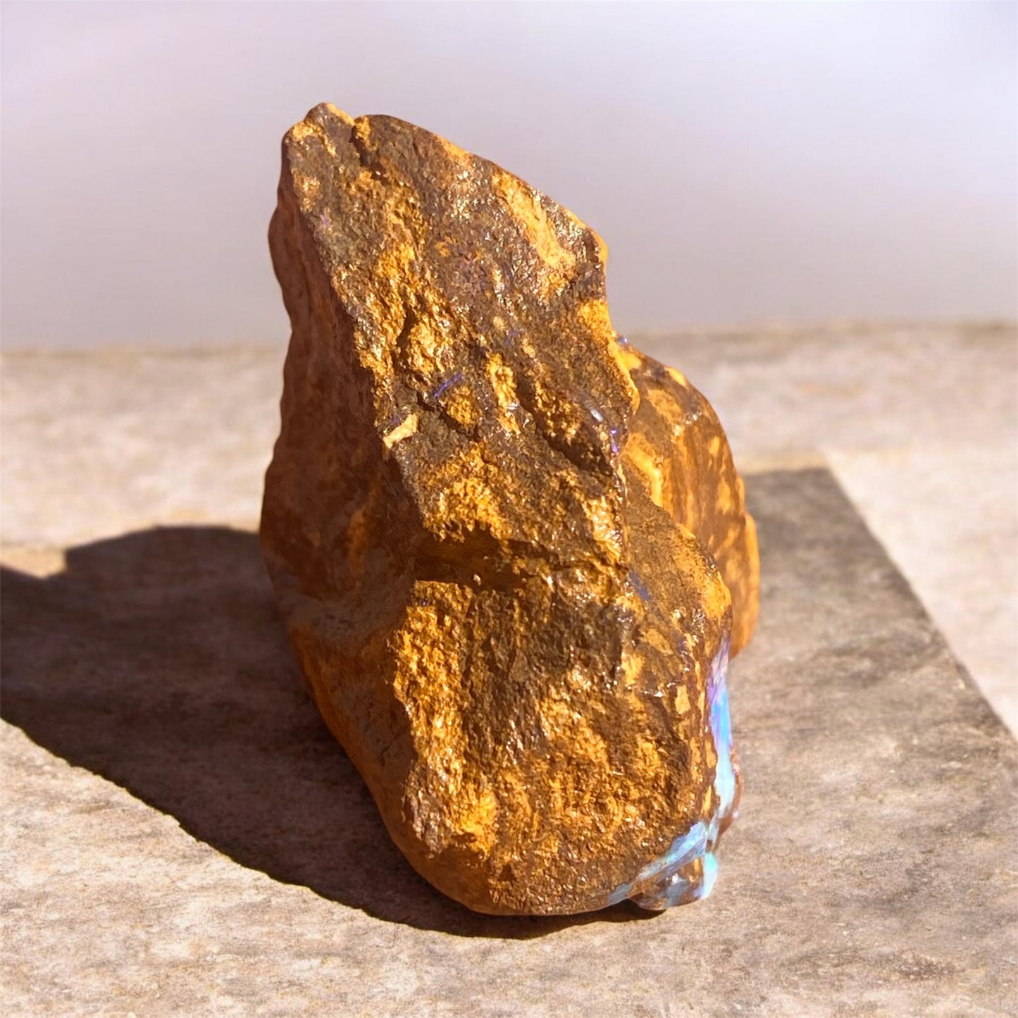 Natural Queensland Boulder Opal Specimen 123ct