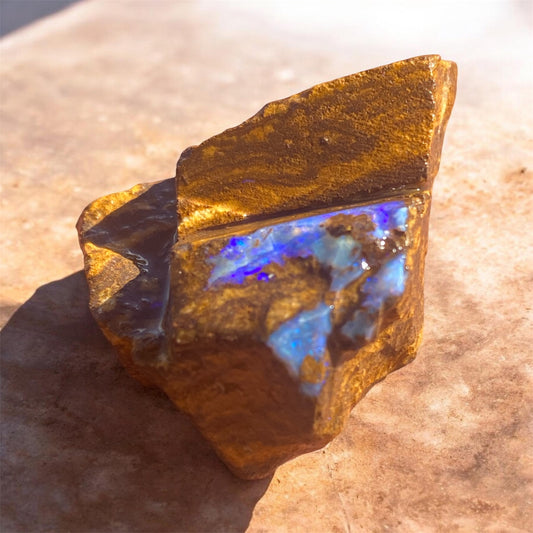 Natural Queensland Boulder Opal Specimen 123ct