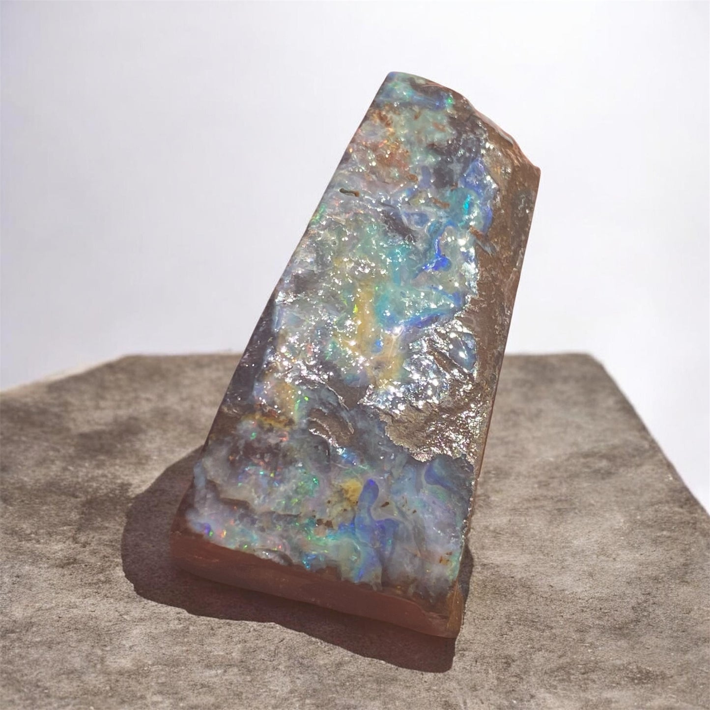 Natural Queensland Boulder Opal Split Specimen 188ct