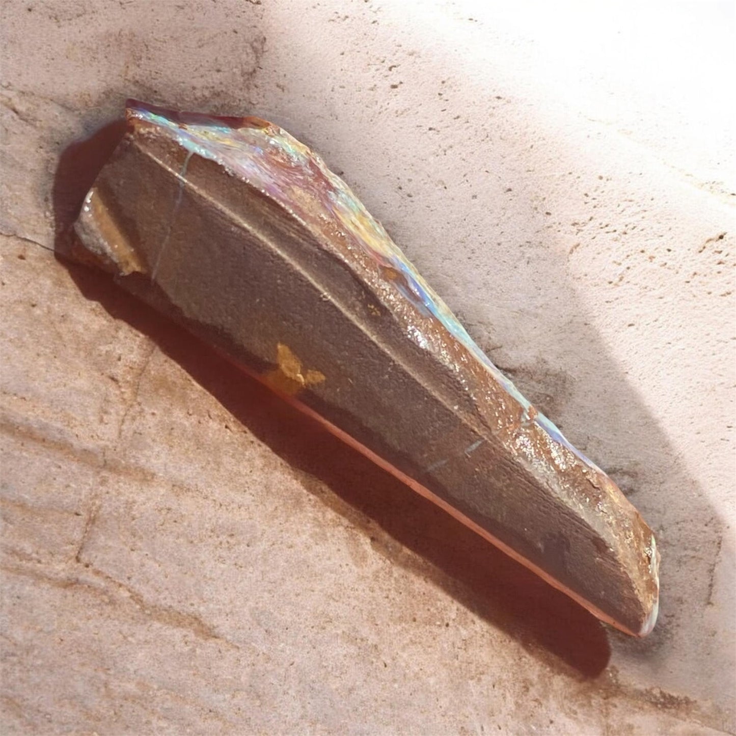 Natural Queensland Boulder Opal Split Specimen 188ct