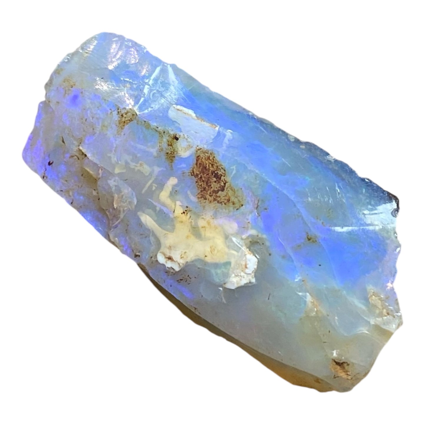 Natural Australian Crystal Opal Rough 19.55ct Free Form Specimen