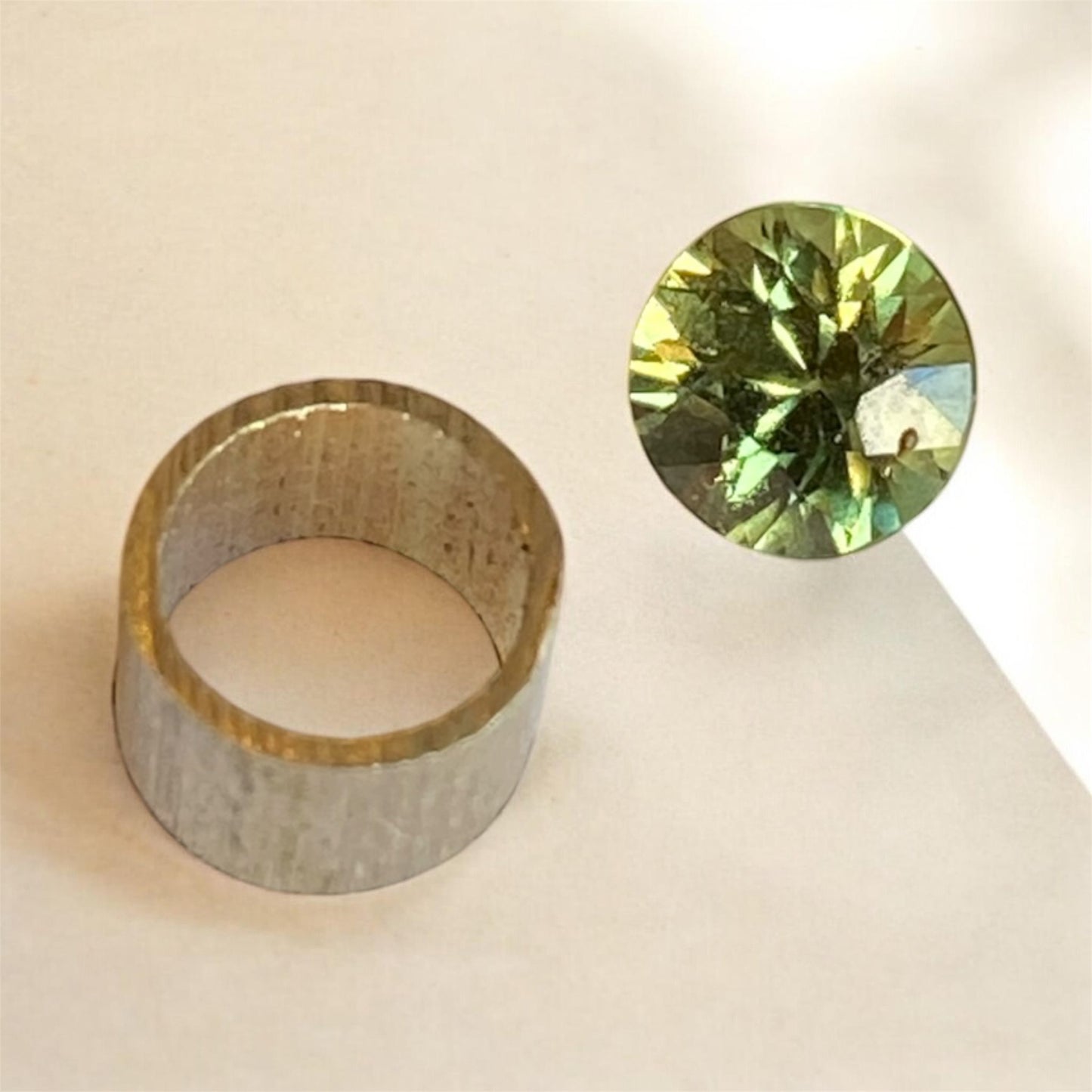Russian Demantoid Garnet 0.65ct 5mm Round Brilliant Gemstone SOLD